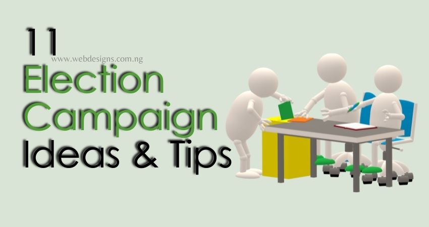 11 Winner-driven Election Campaign Ideas Online -web design nigeria