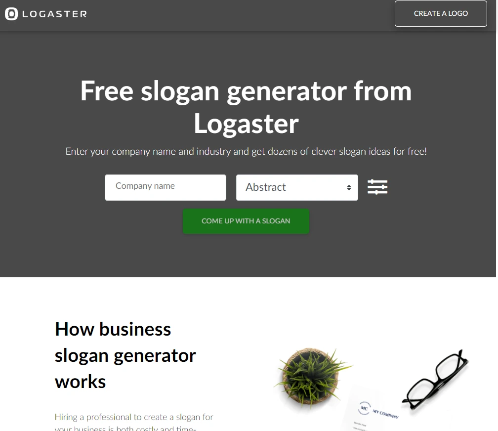 Logaster Smart Slogans For Your Business From Logaster Slogan Generator