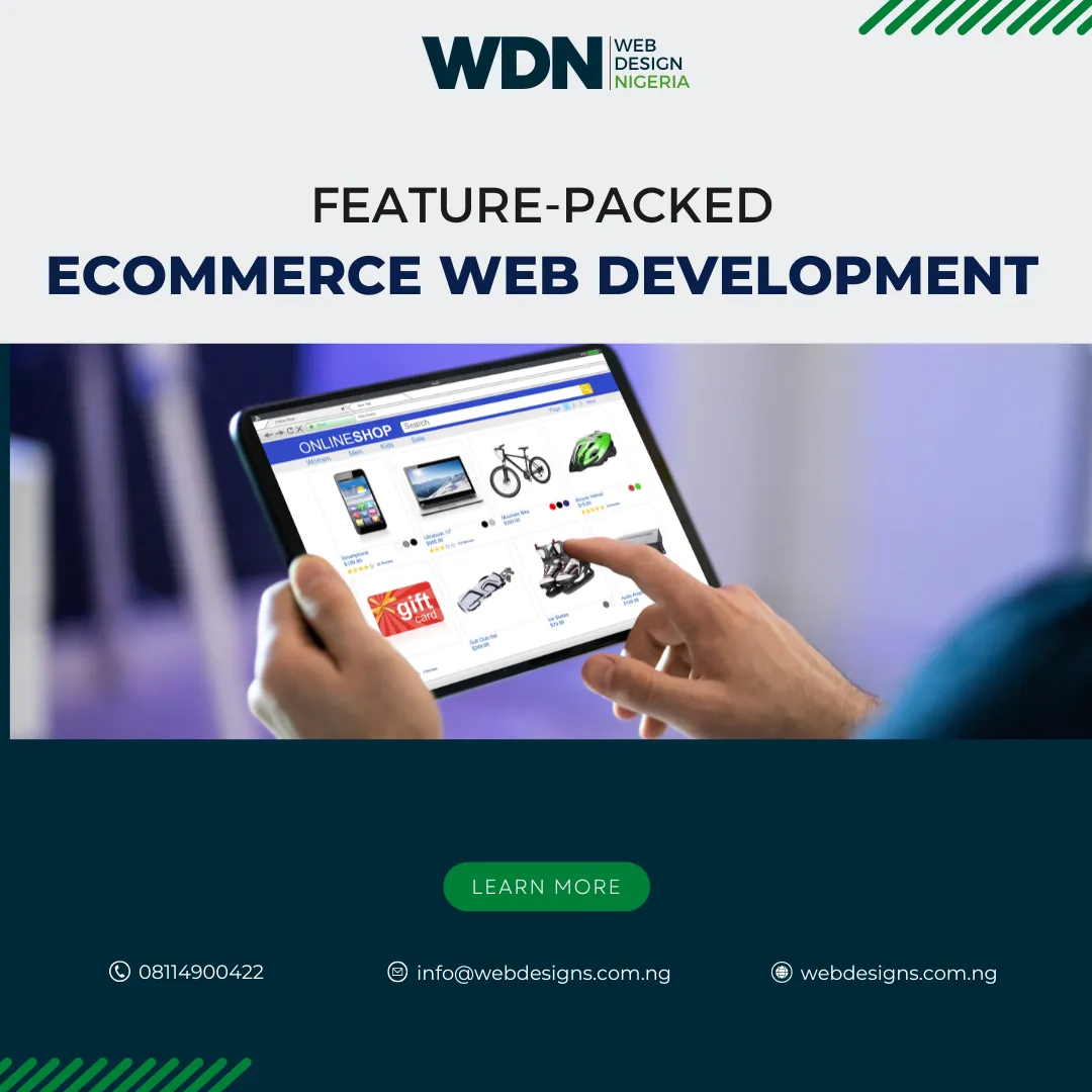 Ecommerce Web Development In Nigeria Web Design Nigeria