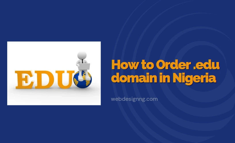 How To Order .edu Domain In Nigeria