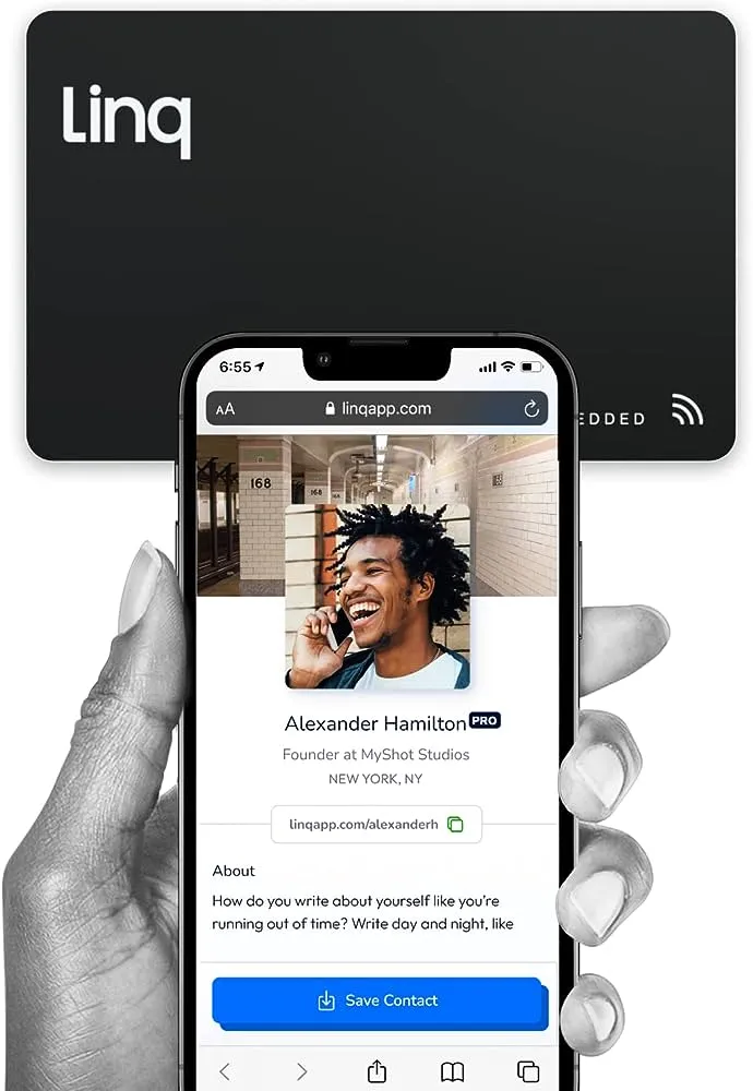 Linq Smart Nfc Business Card