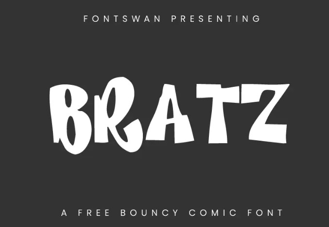 What Is The Bratz Font On Canva