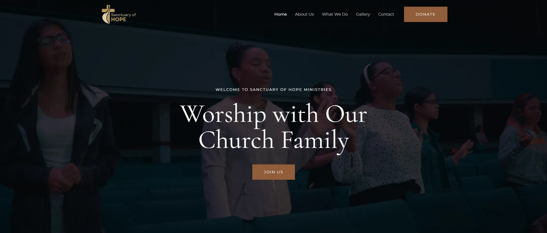 Sanctuary Of Hope Ministries WordPress Church Web Design In Nigeria By Wdn
